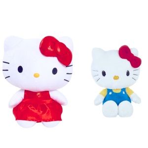 2 NWT Hello Kitty Plush 50th Anniversary Collect